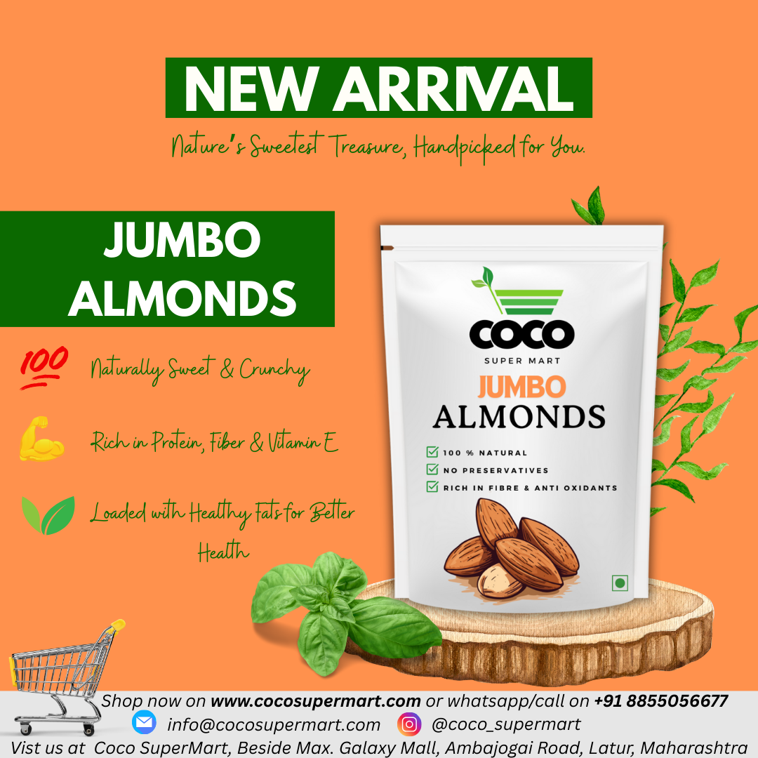 JUMBO ALMONDS 250 GM